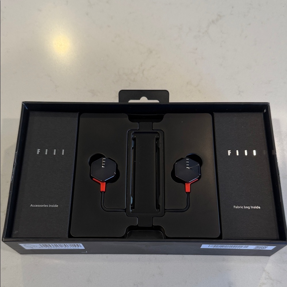 NEW FIIL Carat -Ceramic Black Wireless Earbuds/Bluetooth Compatible w/iPhone